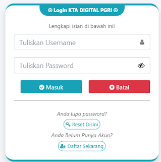 Register PGRI Kepulauan Aru - Persatuan Guru Republik Indonesia Cabang Kabupaten Kepulauan Aru